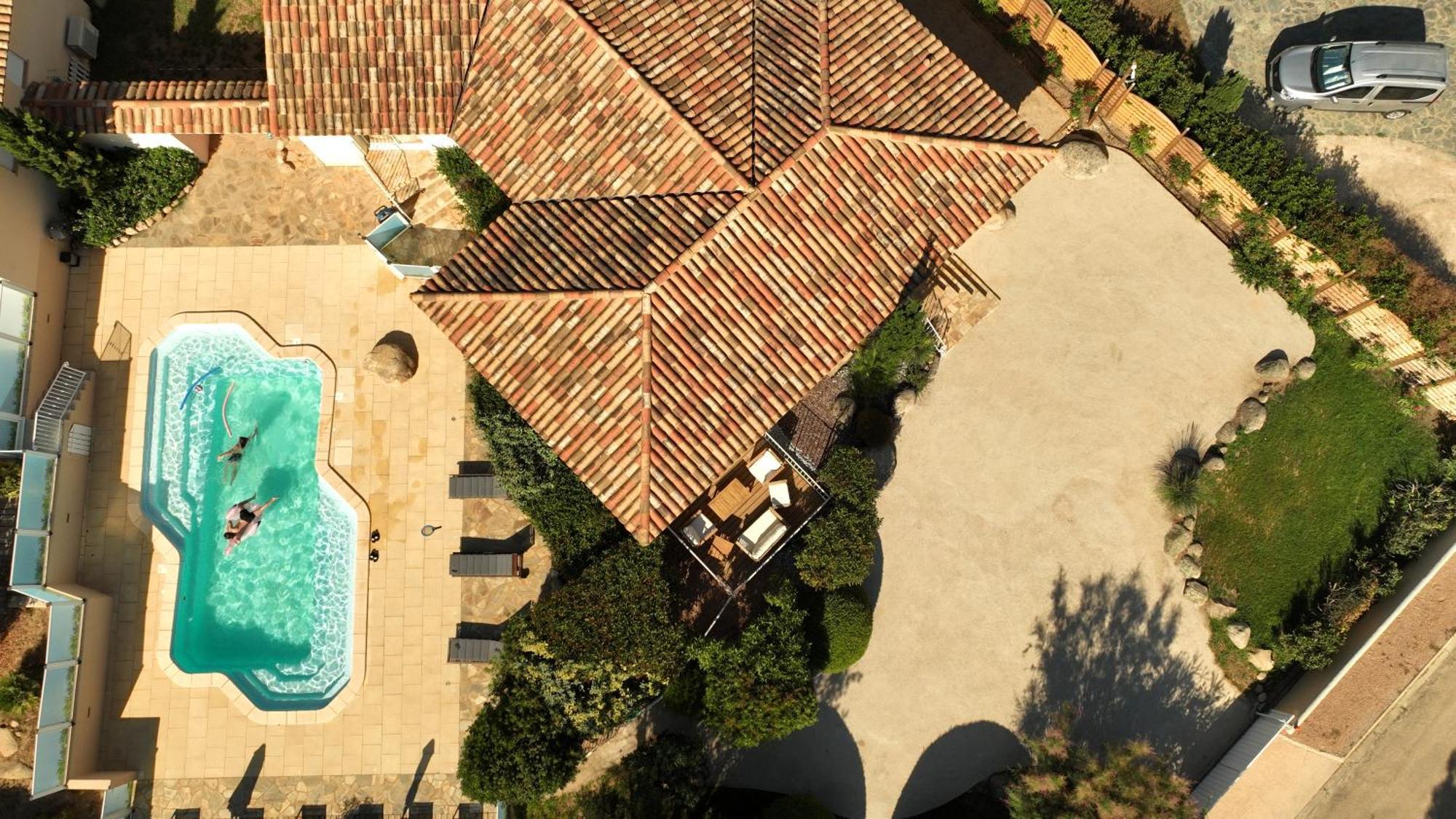 Villas Cala Corsa - 3 Et 4 Chambres - Cala Rossa Porto-Vecchio - Villas Entierement Climatisees Avec Piscine Chauffee Partagee Et Piscines Privees - Internet Gratuit Kültér fotó